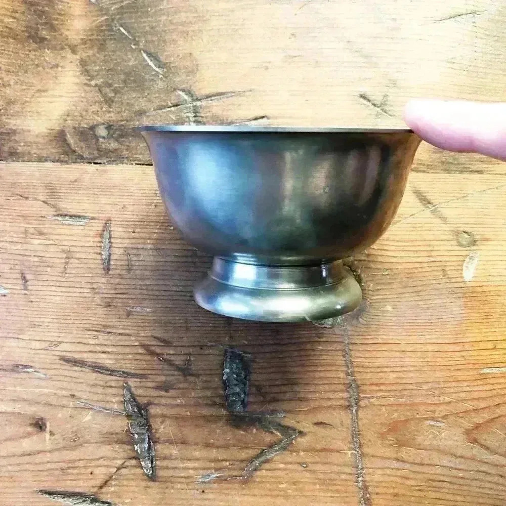 Small Pewter Bowl Stamped R.F. WIlliams